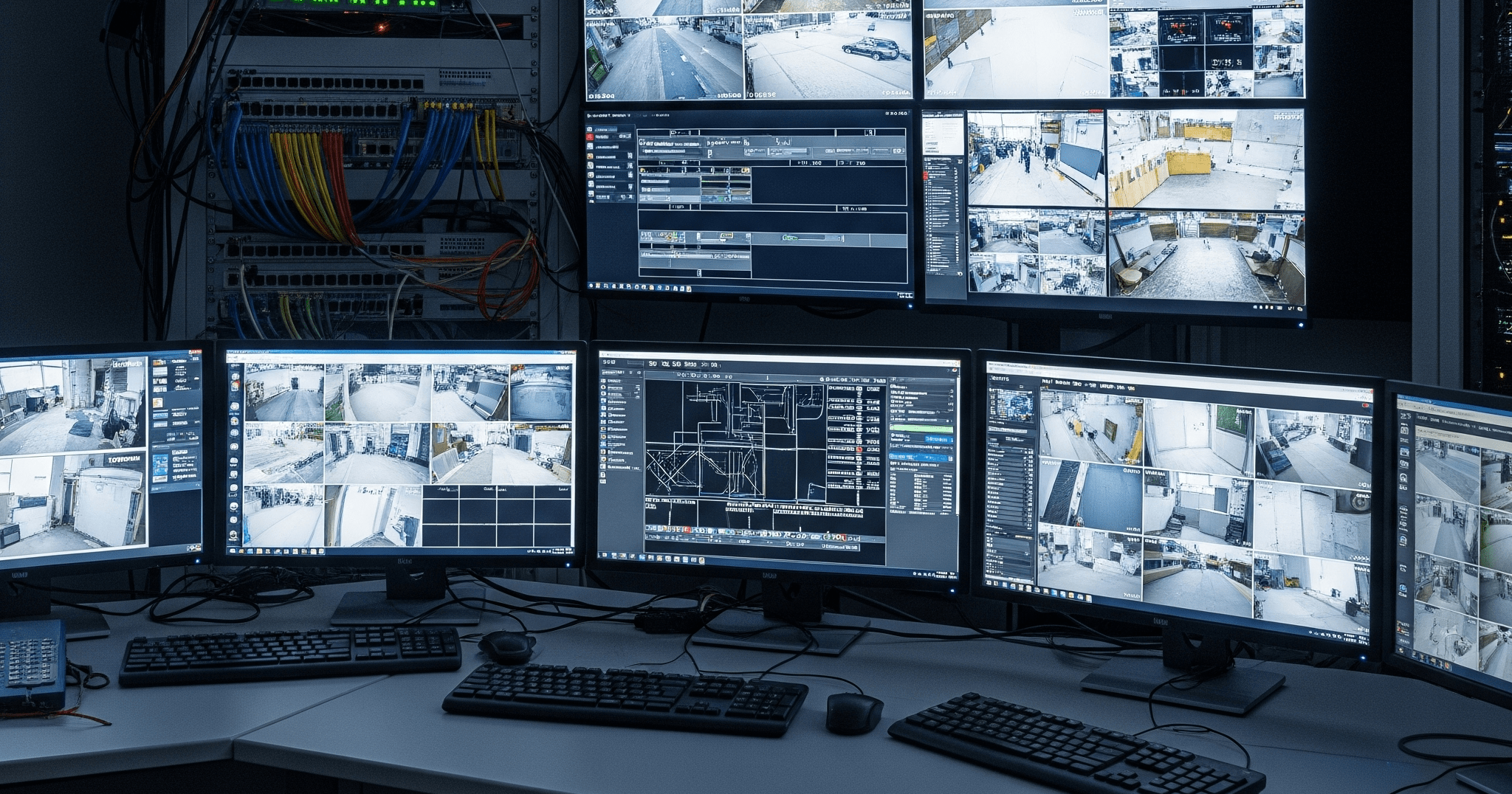 nowoczesny system monitoringu CCTV Drony są wykorzystywane w różnych sektorach m.in. przez służby publiczne.